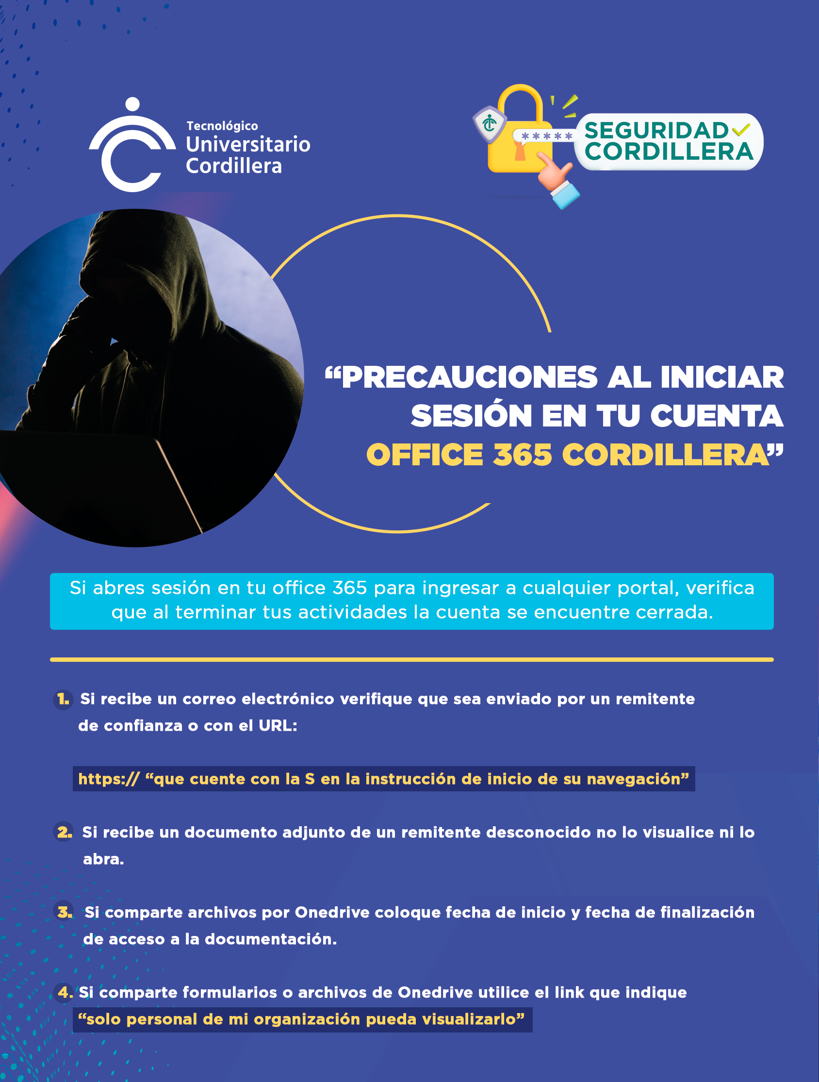 CAMPAÑA CONCIENTIZACION SEGURIDAD DE LA INFORMACIÓN TIPS 10 NOV3